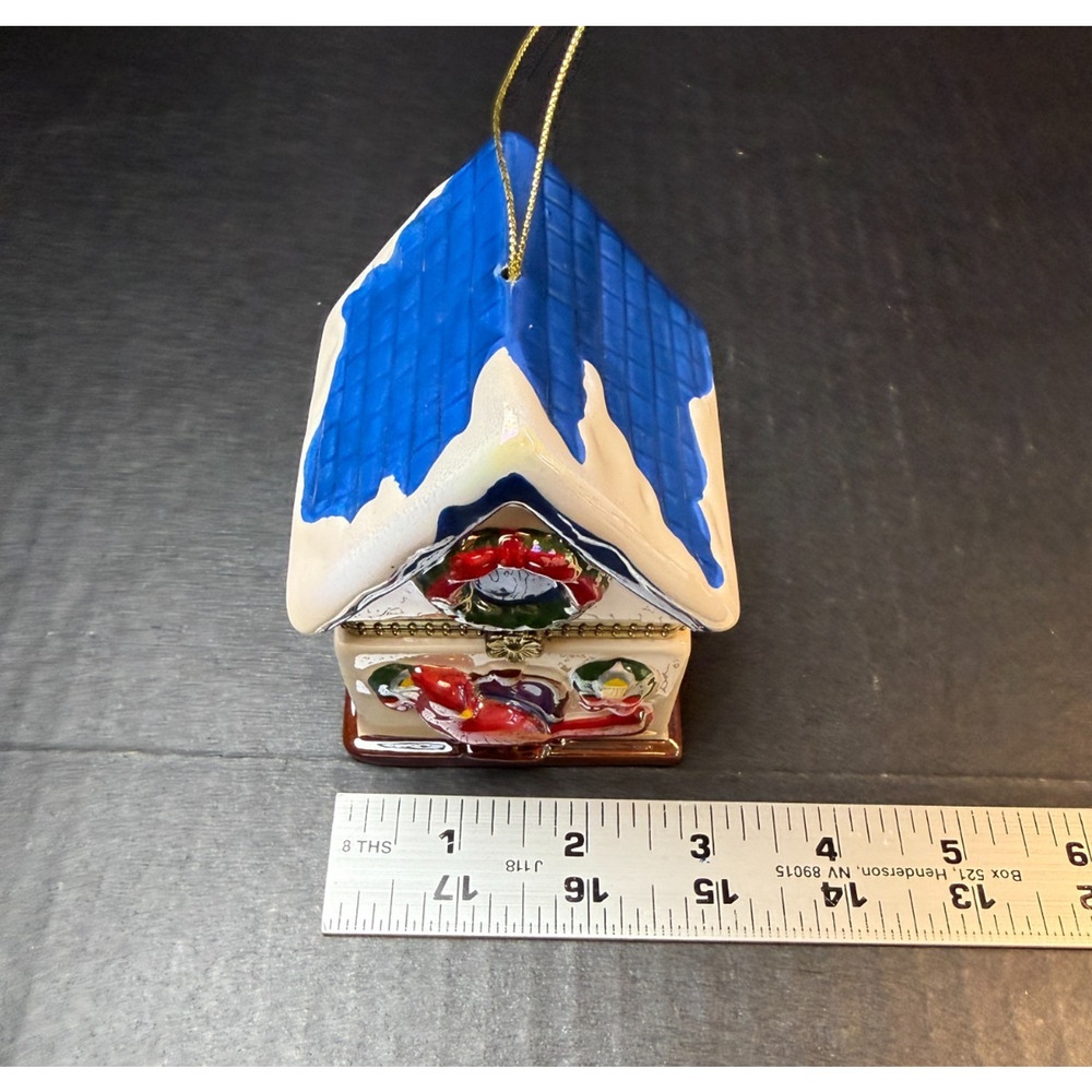 Mr. Christmas Music Box Bird House Animated Ornament Plays "Jingle Bells" - Picture 11 of 11